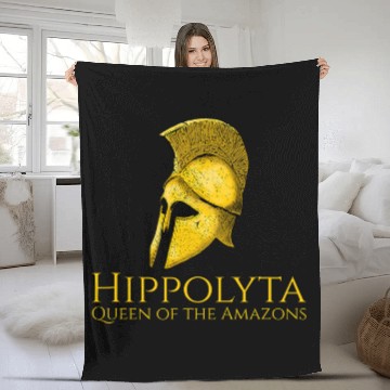 Discover Hippo Pet Classical Greek Mythology Hippolyta Ancient Greece Fleece Blankets