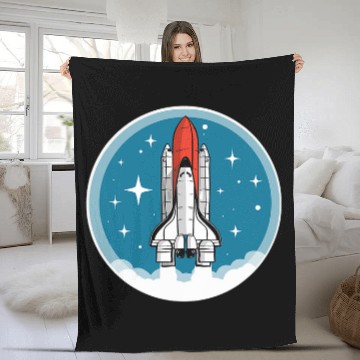 Discover Astronaut Job vintages Space Shuttle Launch Stars Retro 80s Seal Baseball Tees Fleece Blankets