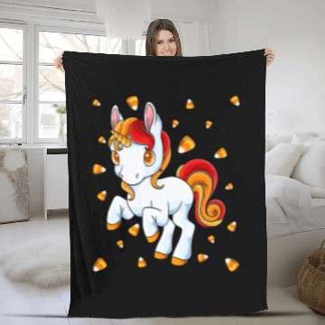Discover Unicorn Pet Candy Corn Halloween Costume Candicorn 56 Fleece Blankets
