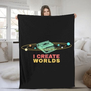Discover Astronaut Job Author Solar System Space Writer Baseball Tees Fleece Blankets