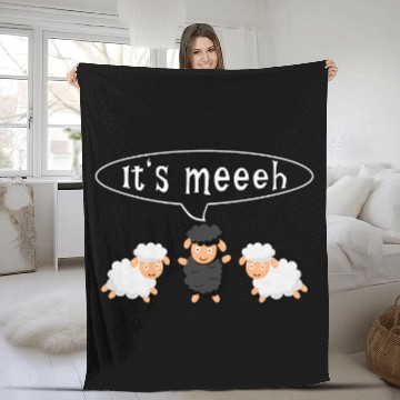 Discover Sheep Pet Black Sheep Thats Me Funny Farmer Animal Baseball Tees Fleece Blankets