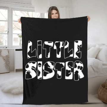 Discover Cow Pet little Sister Cow Print Cow Pattern Baseball Tees Fleece Blankets