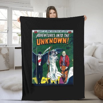 Discover Book Fun Halloween Horror vintages Vampire Grim Reaper Comic Baseball Tees Fleece Blankets