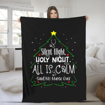 Discover nurses Job Funny nurses Christmas Registered RN LPN Nursing Student Fleece Blankets