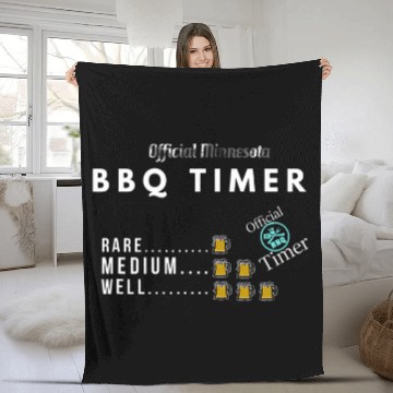 Discover Beer Fun Minnesota BBQ Timer Barbecue Beer Drinking Baseball Tees Fleece Blankets