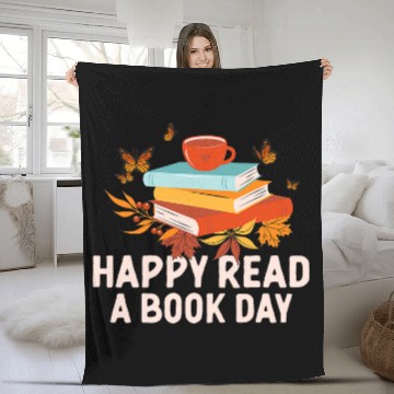 Discover Book Fun Happy Read A Book Day Introvert Book Club Reading Team Baseball Tees Fleece Blankets
