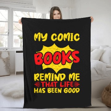 Discover Book Fun Comic Book Collecting Essentials Comics Collector Comics Fleece Blankets