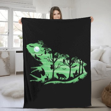 Discover Koala Pet Frog Swamp Scene Nature with rabbits koala wolves bats Baseball Tees Fleece Blankets