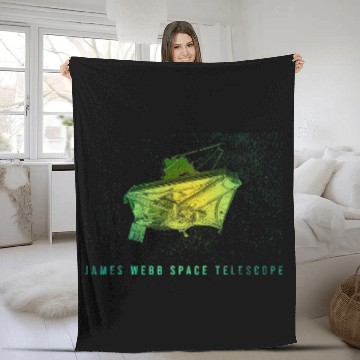 Discover Astronaut Job James Webb Space Telescope 1 Baseball Tees Fleece Blankets