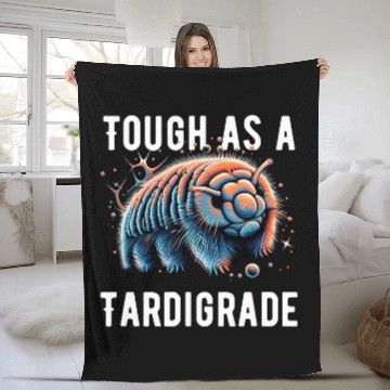 Discover Bear Pet Cute Water Bear Tough As A Tardigrade Water Bear Fleece Blankets