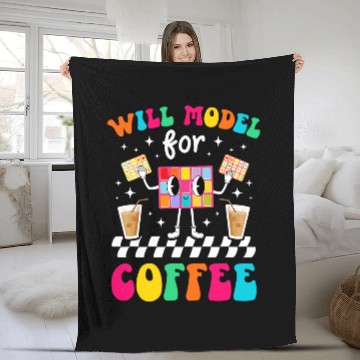 Discover Coffee Fun Will Model For Coffee SLP Speech Language Pathologist Baseball Tees Fleece Blankets