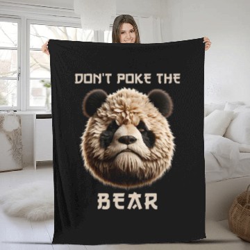 Discover Bear Pet Don t Poke Mama Papa Bear 15 Fleece Blankets