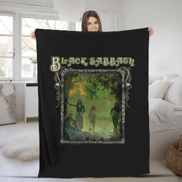 Discover Black Sabbath Band Garden Photo Zip Fleece Blankets
