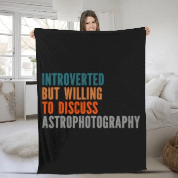 Discover Astronomical Imaging Astro Photography Astrophotography 2 Fleece Blankets