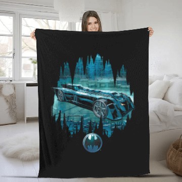 Discover Batman Batmobile Cave Fleece Blankets