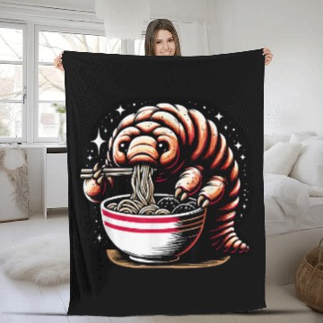 Discover Bear Pet Tardigrade Lover Moss Piglets Micro Animal Water Bear Ramen 2 Fleece Blankets