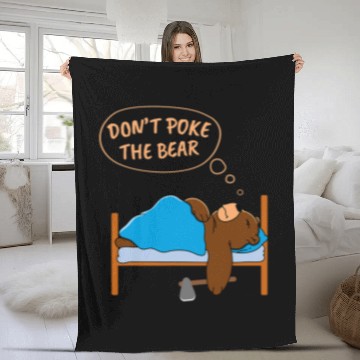 Discover Bear Pet Don t Poke Mama Papa Bear 13 Fleece Blankets