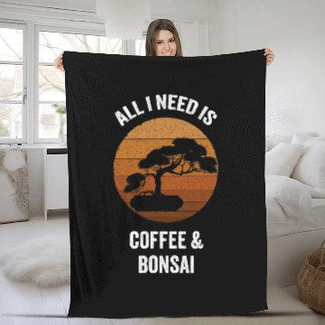 Discover Coffee Fun CF Coffee All I Need Coffee Bonsai vintages Japanese Tree Baseball Tees Fleece Blankets