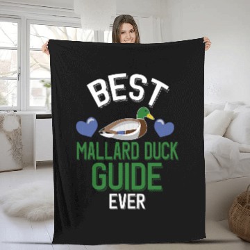 Discover Duck Pet bests Mallard Duck Guide Ever Fleece Blankets