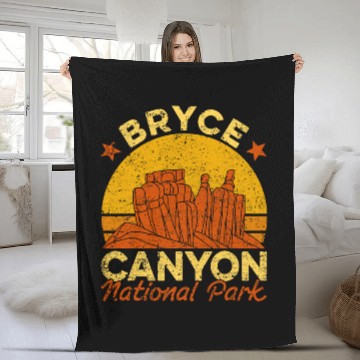 Discover Bryce Canyon National Park Lover Women Men Baseball Tees Fleece Blankets
