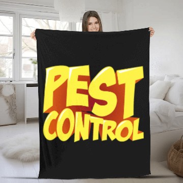 Discover Bed Bug Pest Control Exterminator Pest Controller 4 Baseball Tees Fleece Blankets