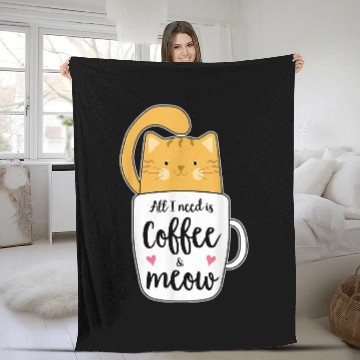 Discover Coffee Fun Orange Cat Coffee Mug Meow Cat Lover Gifts Baseball Tees Fleece Blankets