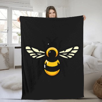 Discover Beekeeper Buzzing Bumblebee Brilliance Bug Lover Baseball Tees Fleece Blankets