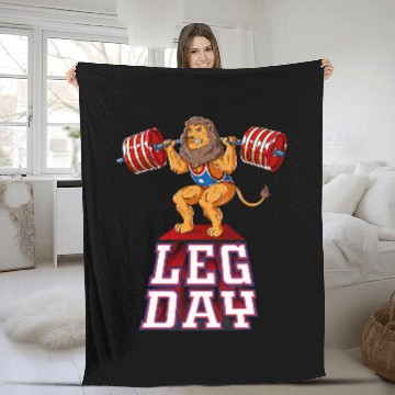 Discover Lion Pet Leg Day lion Weight Lifting Squat Gym Training Baseball Tees Fleece Blankets