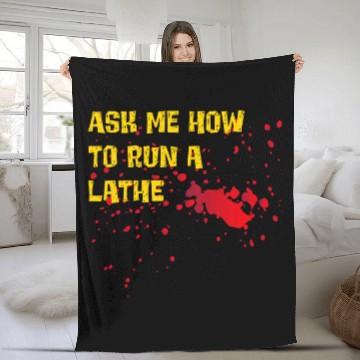 Discover How To Run A Lathe Machinist Woodturning Copper Spinner Baseball Tees Fleece Blankets