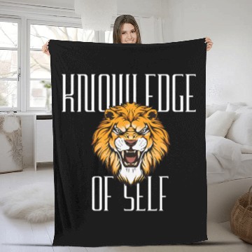 Discover Lion Pet Knowledge Of Self Afrocentric Clothing Lion Fleece Blankets
