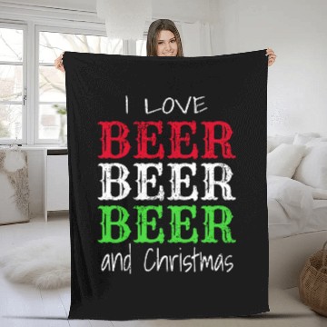 Discover Beer Fun I Love Beer Christmas Drinking Brew Pub Dad Husband Gift Fleece Blankets Baseball Tees