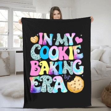 Discover Camping Life In My Cookie Baking Crew Era Baseball Tees Fleece Blankets