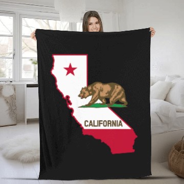 Discover Bear Pet Norcal Northern californias Bear With State Baseball Tees Fleece Blankets