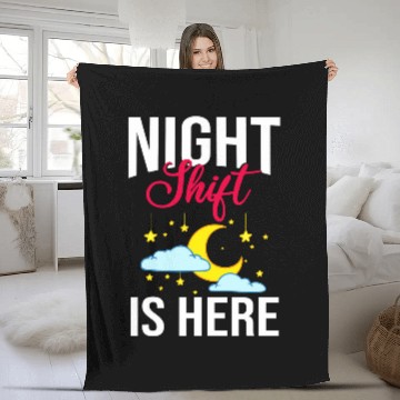 Discover Coffee Fun Shift Work Night Job Worker Midnight Funny Coffee 17 Baseball Tees Fleece Blankets