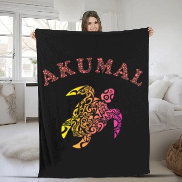 Discover Turtle Pet Akumal Sea Turtle Riviera Maya Baseball Tees Fleece Blankets