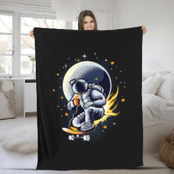 Discover Coffee Fun Astro Coffee Skate Baseball Tees Fleece Blankets
