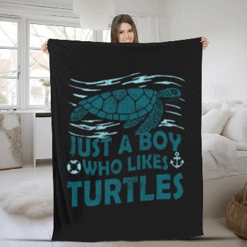 Discover Turtle Pet Dad Love Cute Sea Ocean Animals Daddy I Like Turtles Fleece Blankets