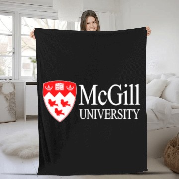 Discover McGill University Classic Baseball Jerseys Fleece Blankets