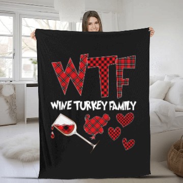 Discover Wines Fun Funny WTF Wines Turkey Family Baseball Tees Fleece Blankets