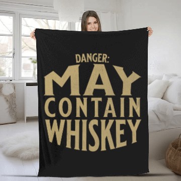 Discover Wines Fun Funny Whiskey Meme May Contain Whiskey for Bourbon Fan 4 Baseball Tees Fleece Blankets