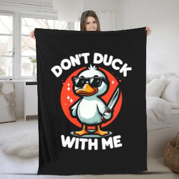 Discover Duck Pet Ducklings Bath Duck Quacking 169 Fleece Blankets