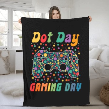 Discover Dot Day International Dot Day Gaming Controller dot day Baseball Tees Fleece Blankets