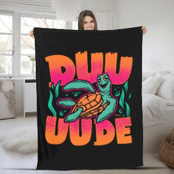 Discover Turtle Pet Finding Nemo Crush The Sea Turtle Dude Fleece Blankets
