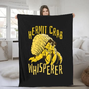 Discover Hermit Crab Whisperer 1 Fleece Blankets