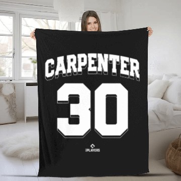 Discover Kerry Carpenter 30 Detroit MLBPA 22 Baseball Tees Fleece Blankets