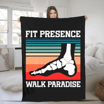 Discover Fit Precise Walk Paradise Orthotic Orthotist Fleece Blankets