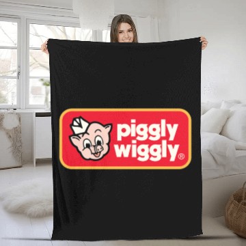 Discover Piggly Wiggly Fleece Blankets