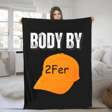 Discover Doug Hall Hunting Body by 2Fer Fleece Blankets