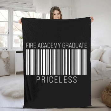 Discover Firefighter Job Fires Academy Student Price Fireman Graduation Fleece Blankets