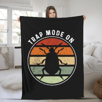 Discover Pest Control Technician Design for Exterminator Specialist 109 Fleece Blankets